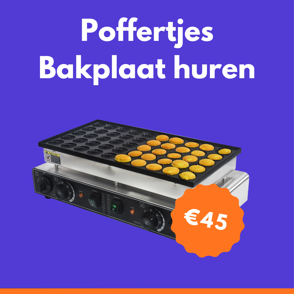 Poffertjes plaat huren